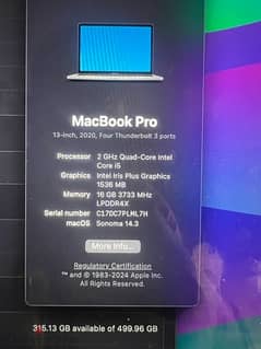 MacBook Pro 2020 0