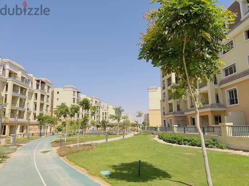 With a down payment of 770 thousand and installments over 8 years, I own your apartment directly next to Madinaty, excellent location on the Suez Road 5