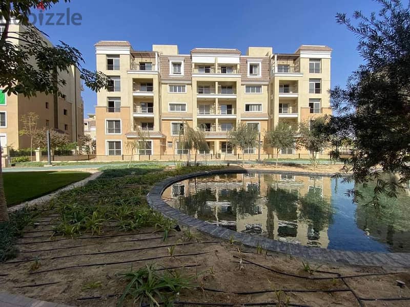 With a down payment of 770 thousand and installments over 8 years, I own your apartment directly next to Madinaty, excellent location on the Suez Road 8