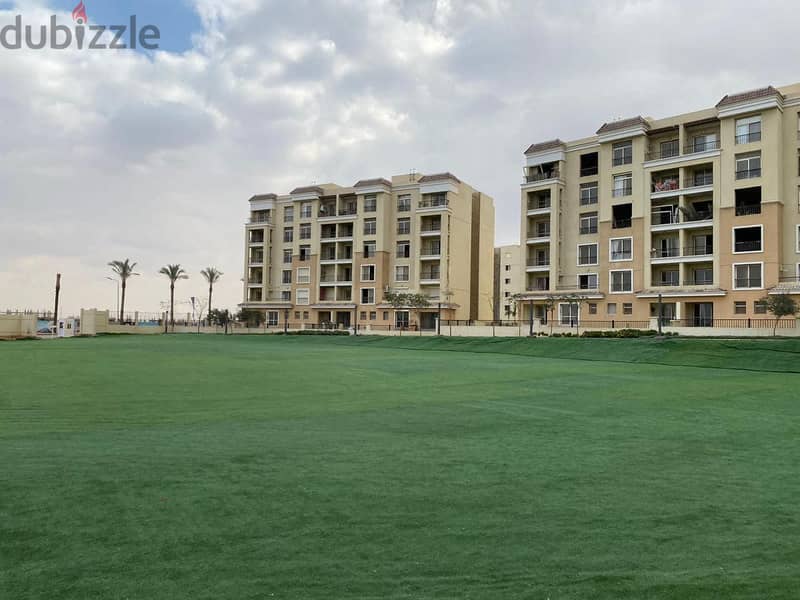 With a down payment of 770 thousand and installments over 8 years, I own your apartment directly next to Madinaty, excellent location on the Suez Road 13