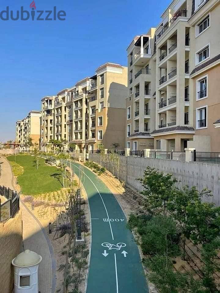 With a down payment of 770 thousand and installments over 8 years, I own your apartment directly next to Madinaty, excellent location on the Suez Road 15