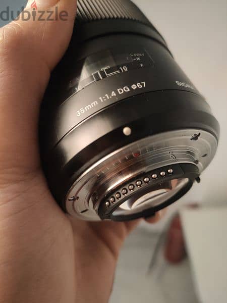 Lens 35 Sigma art for Nikon 4