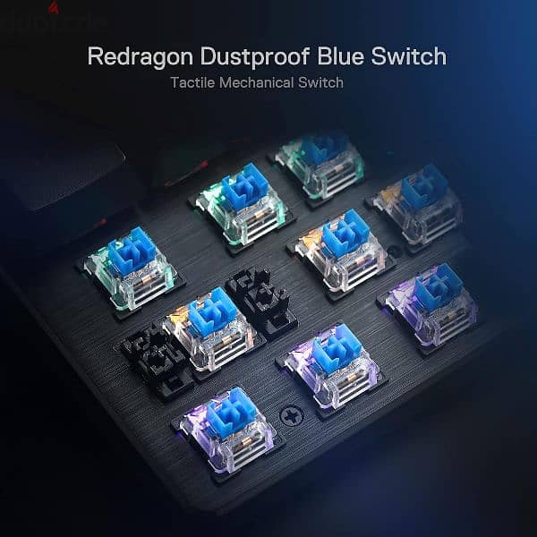 Reddragon, RGB, gaming keyboard 4