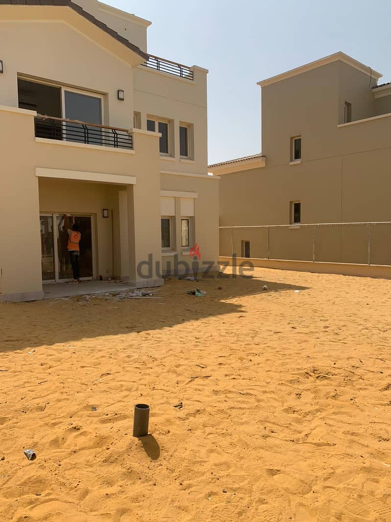 Stand alone  Villa for rent in Celesta Uptown Cairo , Semi Furnished 5