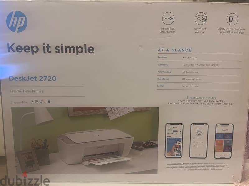 HP Deskjet 2720 printer- All in One 0