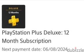 PlayStation plus Deluxe 2 months - Full account 0