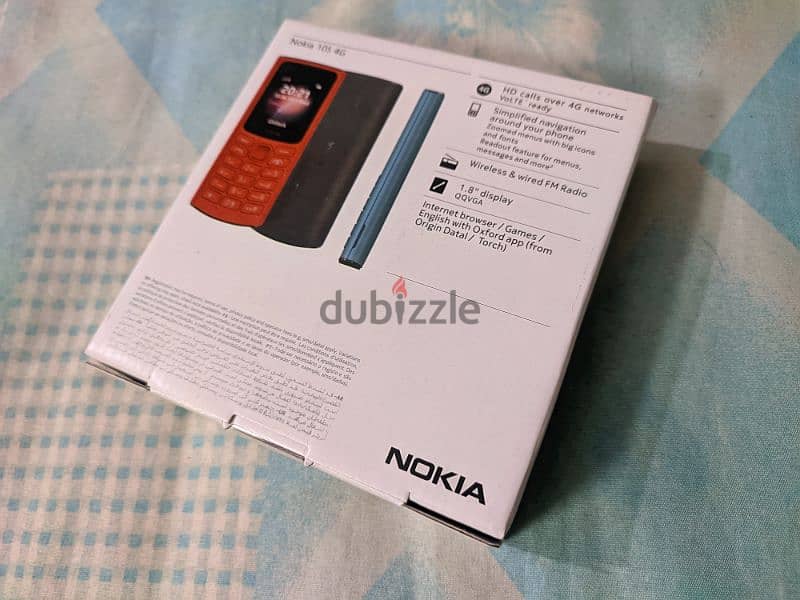 Nokia 105 4G جديد متبرشم 2