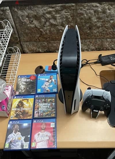 ps5 27500 with all these games, 2 controllers with box
