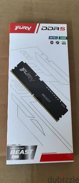 DDR5 6000 MHZ  KF560C40BB-16     Kingston Fury Beast