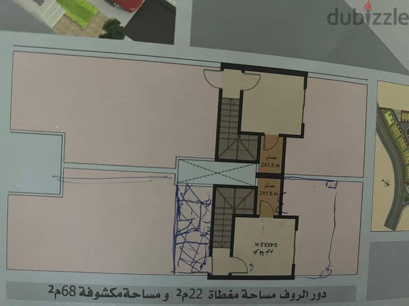Townhouse corner 226m continental residence beside Beverly hills zayed 11