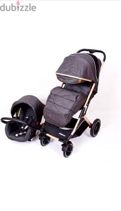 stroller with car seat 0