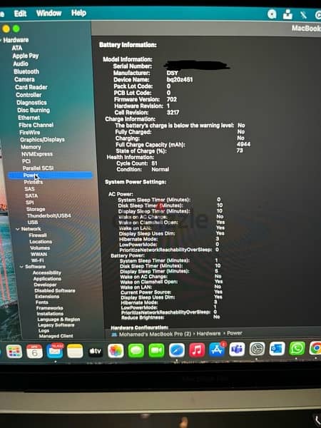 macbook pro 2019 13 inch touch bar 59 cycle count 3