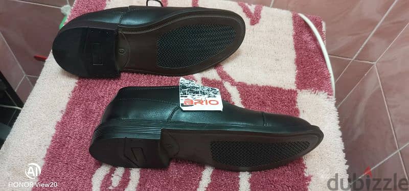 حذاء مقاس 43 جلد ممتاز جديده لم تستخدم وارد دبي صناعة الهند 7