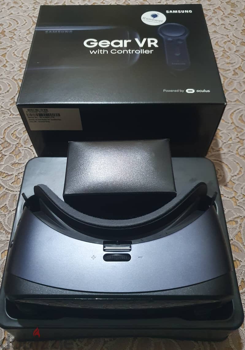 نظارة VR واقع افتراضي سامسونج اصلية احدث اصدار كاملة بالريموت 3