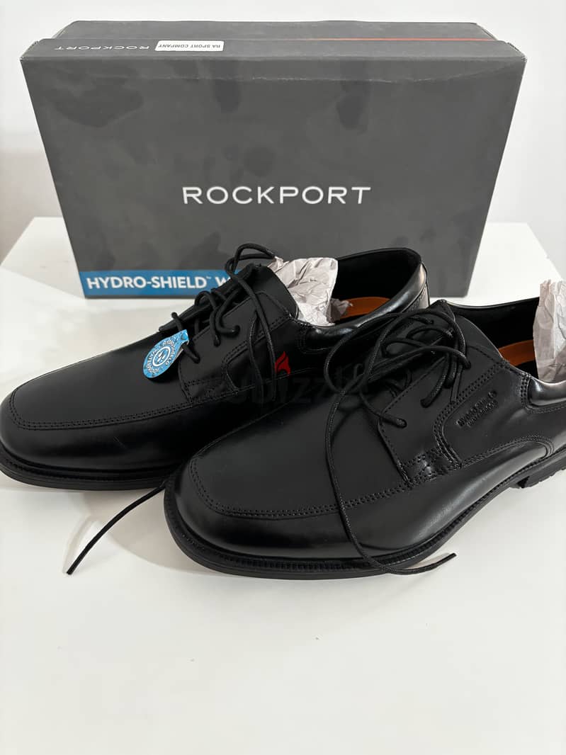 Classic shoes Rockport black 44 جزمة كلاسيك 1