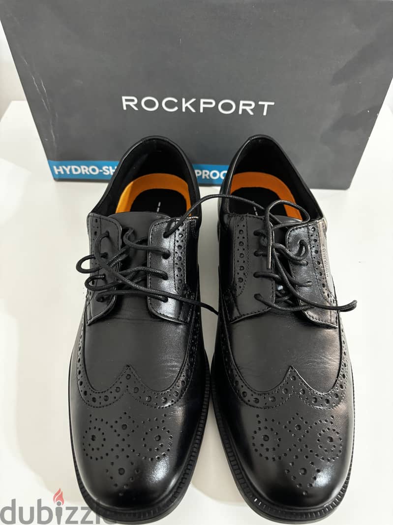 Classic shoes Rockport black 44 جزمة كلاسيك 3