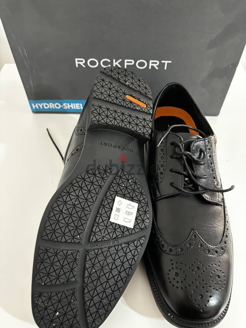 Classic shoes Rockport black 44 جزمة كلاسيك 5