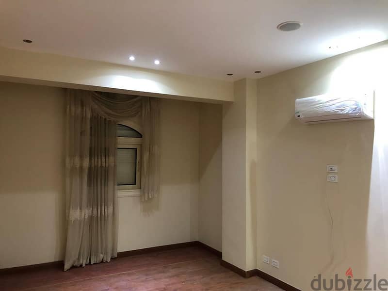 Apartment for rent in South Academy with kitchen and air conditioners, view on Cairo Festival City, great location 10