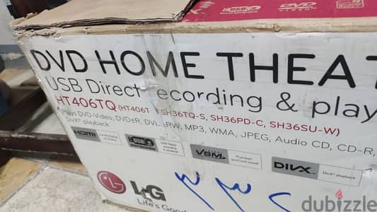 LG HT406TQ HOME THEATER