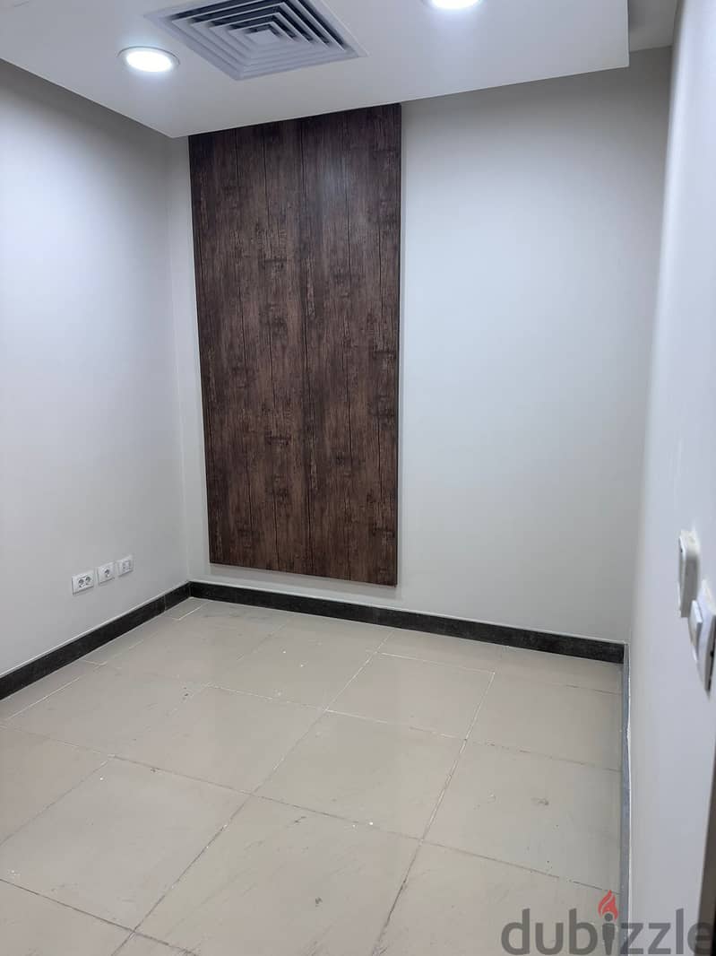 Office for rent fully finished + AC, In front of Park Street Sheikh Zayed 3