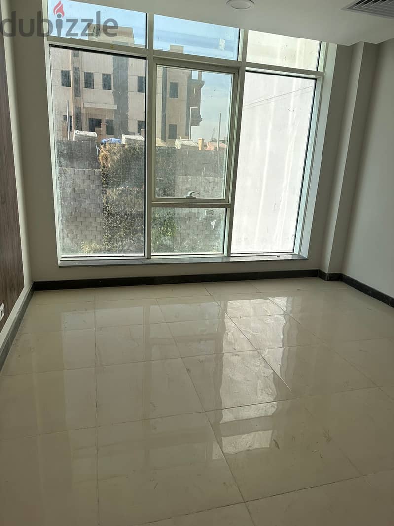 Office for rent fully finished + AC, In front of Park Street Sheikh Zayed 5