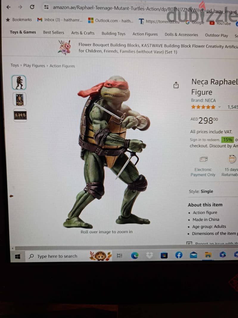 Teenage Mutant Ninja Turtles 1990 Raphael 3