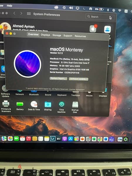 macbook pro 13 2015  تم تعديل السعر لسرعه البيع 4