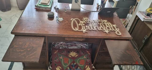 Antique British work desk