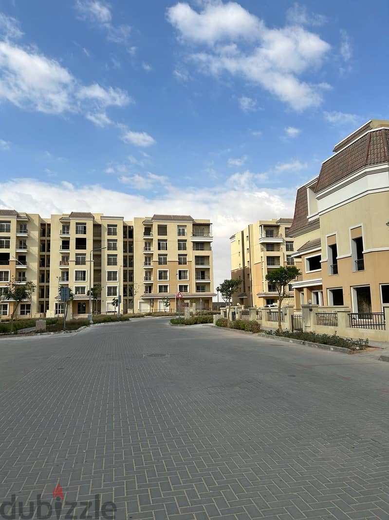 Pay a 10% down payment (480,000) and contract for your apartment in installments over 8 years in an excellent location directly next to Madinaty on th 11