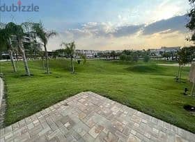Apartment for sale in very special installments on the landscape in front of the airport in the Taj City compound 2
