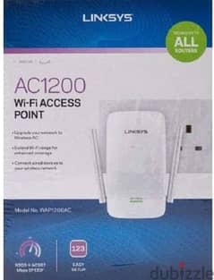 LINKSYS WAP1200AC AC1200 Wi-Fi ACCESS POINT أكسس بوينت من لينكسس 1200 0