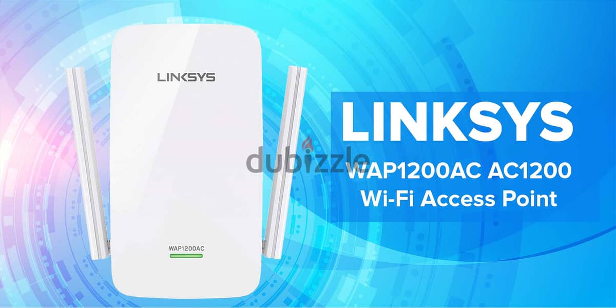 LINKSYS WAP1200AC AC1200 Wi-Fi ACCESS POINT أكسس بوينت من لينكسس 1200 2