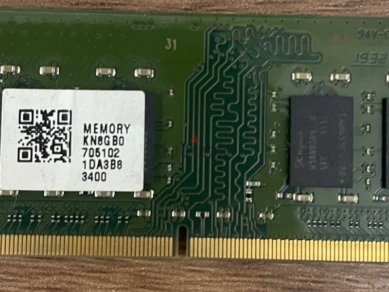 Ram 8gb kingston original DDR4 gaming 1