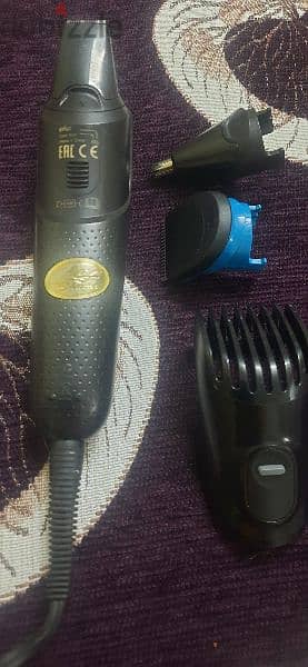 مكنة حلاقة شعر براون 5 مستويات وذقن وانف وحواجب وسوالف 2