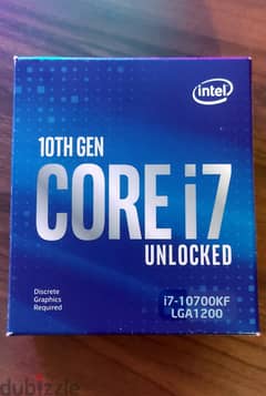Intel Core i7-10700KF - i7 جيل عاشر قابل لكسر السرعة