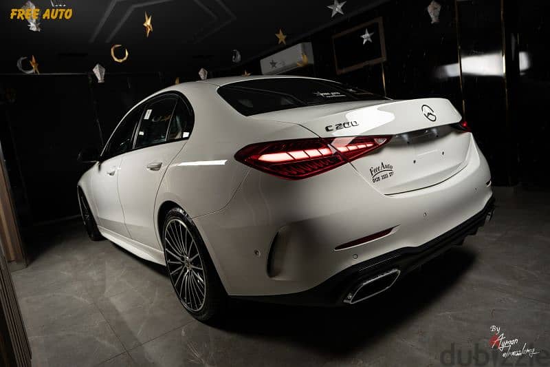 c200 amg night package 2023 3