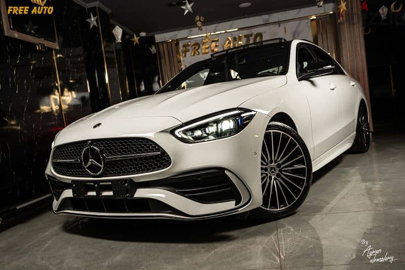 c200 amg night package 2023 11
