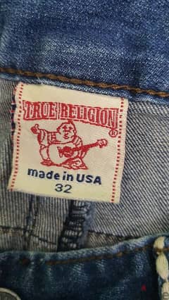 true jeans   usa  size  32 as new