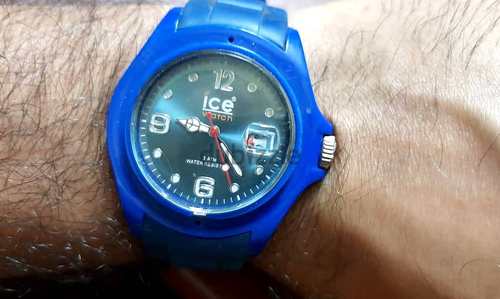 ساعة ماركة ICE watch أصلي أستيك سيليكون مختوم مقاومة للماء 50M 1