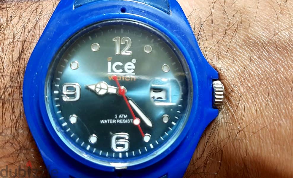 ساعة ماركة ICE watch أصلي أستيك سيليكون مختوم . مقاومة للماء 50M 0