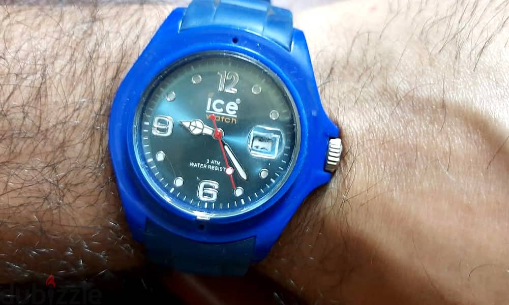 ساعة ماركة ICE watch أصلي أستيك سيليكون مختوم مقاومة للماء 50M 1
