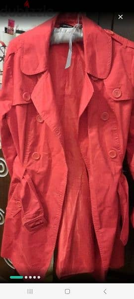 Red trench coat 2