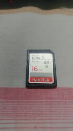 كارت ميمورى 16جيجا Sandisk Ultra 16GB 0