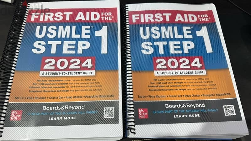 كتاب First Aid for USMLE STEP 1 نسخة 2024 طباعة ليزر 2