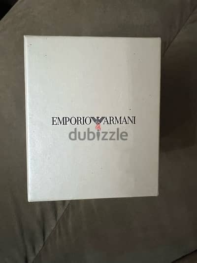 Original stainless steel Emporio Armani watch