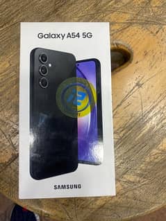 Galaxy A54 5G dual sim 256/8G Black جديد متبرشم بضمان الوكيل 0