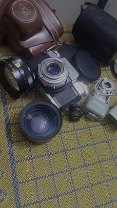 كاميرا contaflex سنه ١٩٥٣ للبيع جديده زيرو ب غيارتها