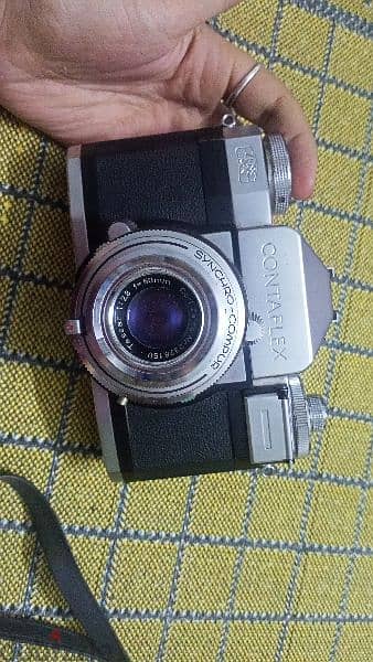 كاميرا contaflex سنه ١٩٥٣ للبيع جديده زيرو ب غيارتها 3