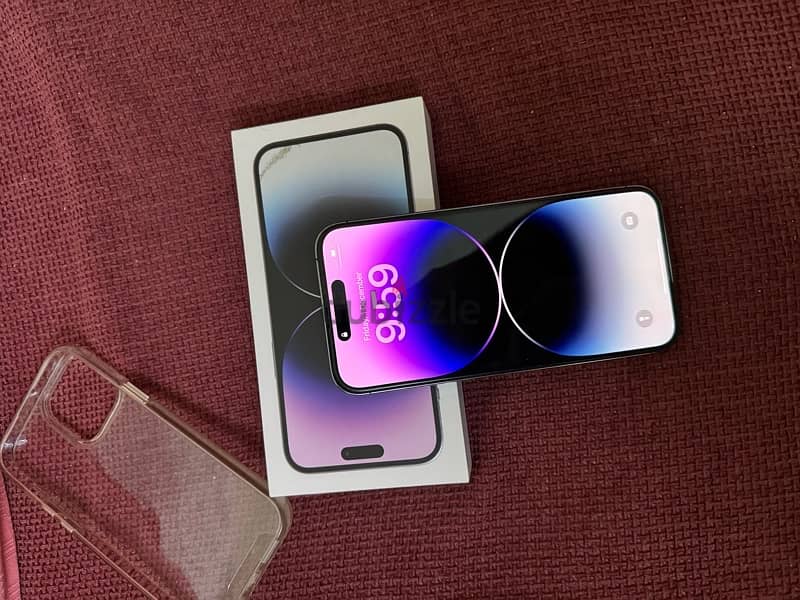 Iphone 14 pro max 256 (purple) battery health 90% 1