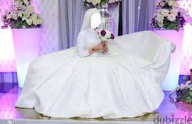 فستان زفاف جوميه بيع بسعر الايجار- Wedding Dress